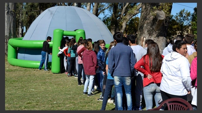 Niños y adultos disfrutaron de Cultura Más Vos en Díaz. 