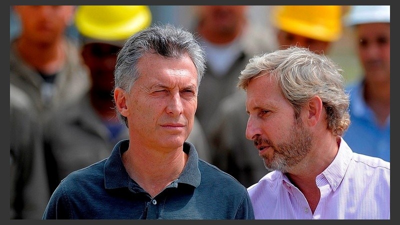 Frigerio ratificó a Macri como candidato de Cambiemos. 