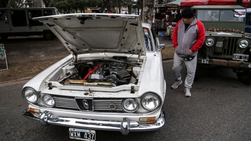 De todo tipo y color: la muestra de autos en el Parque Independencia.