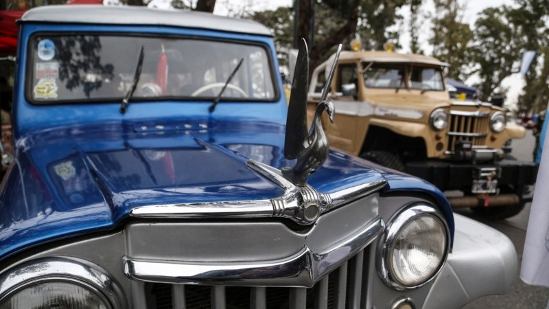 De todo tipo y color: la muestra de autos en el Parque Independencia.