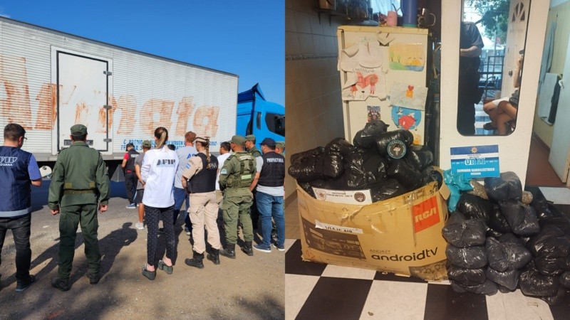 La banda de Guzmán sería también dueña de la cocaína que se incautó en diciembre pasado en un camión que transportaba bananas.