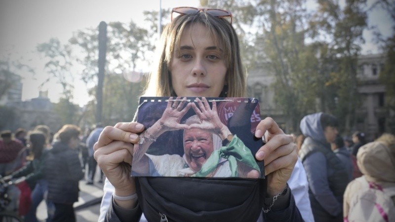 Masiva marcha en Rosario por Ni una menos.